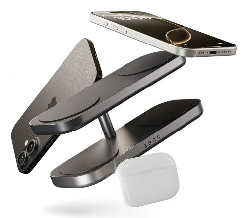 OtterBox Zens Quattro Wireless Charger Pro 4, Black