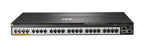 HPE Aruba Networking 2930M 24 Smart Rate PoE Class 6 1-slot Switch