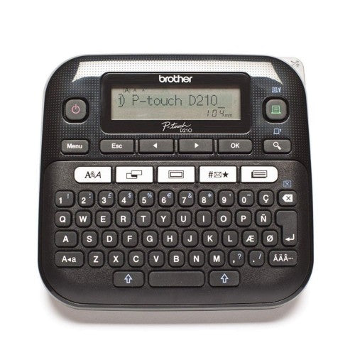 Brother PT-D210VP label printer Thermal transfer 180 x 180 DPI 20 mm/sec QWERTY