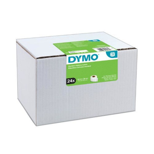 Dymo 13188/S0722360 DirectLabel-etikettes white 28mm x 89mm Pack=24 for Dymo LW 550 60mm/60mm