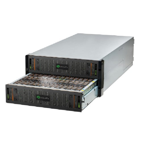 Seagate Exos E 5U84 disk array Rack (5U) Black, Metallic