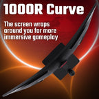 Acer Nitro XV5 Nitro XV345CURX0 - 34" UltraWide Quad HD (3440x1440), Curved 1000R, 200Hz, 0.5ms, HDR10, AMD FreeSync Gaming Monitor