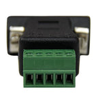 StarTech.com RS422 RS485 Serial DB9 to Terminal Block Adapter - TAA