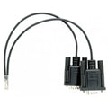 QNAP CAB-CONSOLE-RSRJ11-0M2 serial cable Black 0.2 m RJ-11 2 x RS-232
