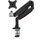 StarTech.com Desk Mount Monitor Arm - Heavy Duty Ergonomic VESA Monitor Arm - Single 32" (19.8lb/9kg) Display - Full Motion, Height Adjustable, Articulating - Aluminum - C-Clamp/Grommet- Black
