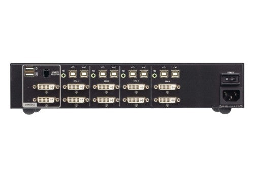 ATEN CS1144D4C KVM switch Black