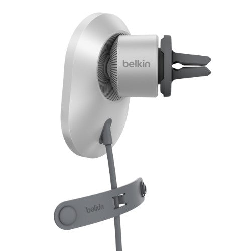 Belkin BoostCharge Pro Mobile phone Grey Cigar lighter Wireless charging Auto