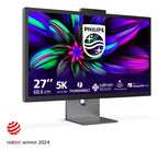 Philips Brilliance 27E3U7903/00 computer monitor 68.6 cm (27") 5120 x 2880 pixels 5K Ultra HD LCD Grey