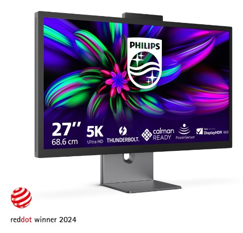 Philips Brilliance 27E3U7903/00 computer monitor 68.6 cm (27") 5120 x 2880 pixels 5K Ultra HD LCD Grey
