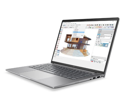 HP ZBook 8 G2a 14 inch Mobile Workstation PC - Data Science Copilot+ PC AMD Ryzen AI 7 PRO 35.6 cm (14") WUXGA 32 GB DDR5-SDRAM 1 TB SSD Wi-Fi 7 (802.11be) Windows 11 Pro AI Workstation, AI PC Silver