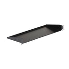StarTech.com 1U Server Rack Shelf, Universal Rack Mount Cantilever Tray for 19" Network Equipment Rack/Cabinet, Heavy Duty Steel, Weight Capacity 33lb/15kg, 7in (18cm) Deep