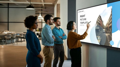Avocor E-50 Series 55" 4K IR LED Interactive Display