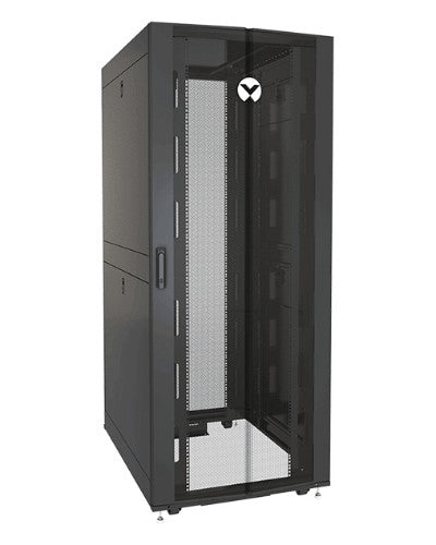 Vertiv VR3150SP rack cabinet 42U Freestanding rack Black, Transparent