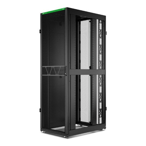 APC NetShelter SX Server Rack Gen 2, 48U, 2258H x 750W x 1070D mm, with Sides, Black