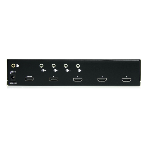 StarTech.com 4-port HDMI splitter and signal amplifier - TAA