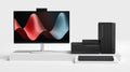 HP EliteDesk 8 Mini G2i Next Gen AI PC Wolf Pro Security Edition Copilot+ PC Intel Core Ultra 7 356H 24 GB DDR5-SDRAM 512 GB SSD Windows 11 Pro Mini PC Black