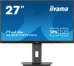 iiyama ProLite 27" IPS technology panel with USB-C dock and RJ45 (LAN)