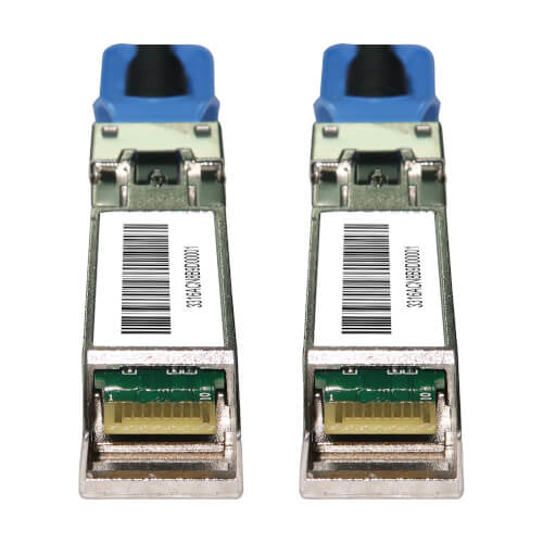Eaton SFP28 to SFP28 25GbE Passive Twinax Copper Cable (M/M), SFP-H25G-CU3M Compatible, Black, 3 m (9.8 ft.)