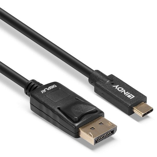 Lindy 10m USB Type C to DP 4K60 Adapter Cable with HDR