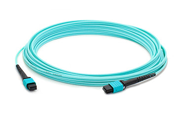 AddOn Networks AddOn 3m MPO F/F OM3 Aqua Crossover 12-s InfiniBand/fibre optic cable MPO/MTP Aqua colour
