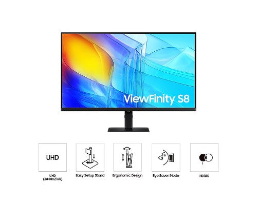 Samsung LS32D800EAU computer monitor 81.3 cm (32") 3840 x 2160 pixels 4K Ultra HD LCD Black