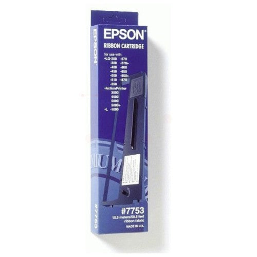 Epson C13S015633/7753 Nylon black, 2,500K characters for Epson LQ 300/350