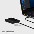 ALOGIC USB-C to Dual DisplayPort 2.0 Adapter-4K-30Hz
