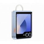 Samsung EF-QF741CTEGWW mobile phone case 17 cm (6.7") Cover Transparent