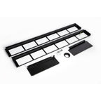 APC Containment Adapter for Easy Rack, Rear, 42U, Black, 600mm wide
