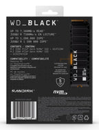 Western Digital WD_BLACK™ SN850X NVMe™ SSD POWERED BY SANDISK 4 TB, [With Heatsink]