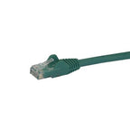 StarTech.com 2m CAT6 Ethernet Cable - Green CAT 6 Gigabit Ethernet Wire -250MHz 100W PoE RJ45 UTP Network/Patch Cord Snagless w/Strain Relief Individually Tested