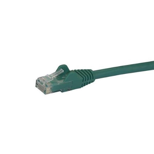 StarTech.com 2m CAT6 Ethernet Cable - Green CAT 6 Gigabit Ethernet Wire -250MHz 100W PoE RJ45 UTP Network/Patch Cord Snagless w/Strain Relief Individually Tested