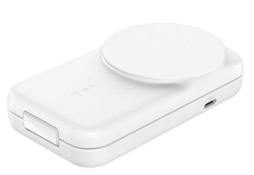 Belkin WIZ038MYWH mobile device charger Headphones, Smartphone White USB Wireless charging Fast charging Indoor