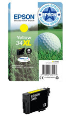 Epson C13T34744010/34XL Ink cartridge yellow high-capacity, 950 pages 10.8ml for Epson WF-3720