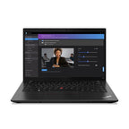 Lenovo ThinkPad L14 Gen 4 (Intel) Intel® Core™ i7 i7-1355U Laptop 35.6 cm (14") Full HD 16 GB DDR4-SDRAM 512 GB SSD Wi-Fi 6 (802.11ax) Windows 11 Pro UK English Black