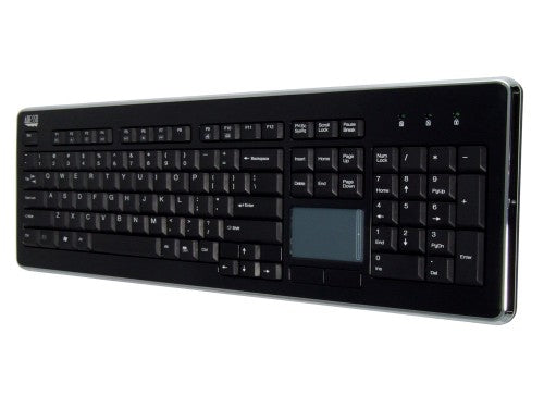 Adesso AKB-440UB keyboard USB QWERTY Black