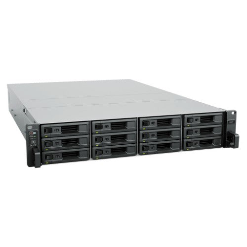 Synology SA SA3410 NAS/storage server Rack (2U) Intel® Xeon® D-1541 16 GB DDR4 DiskStation Manager Black, Grey