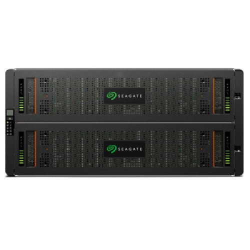 Seagate Exos E 5U84 disk array Rack (5U) Black, Metallic