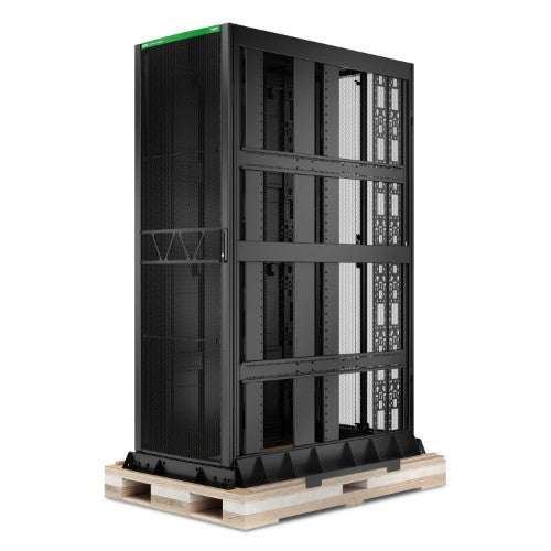 APC NetShelter SX Advanced Rack, High Strength, 48U, 2258H x 750W x 1470D mm, with Shock Package, Black