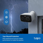 TP-Link Tapo TC80 security camera Bullet IP security camera Outdoor 1920 x 1080 pixels Ceiling/Wall/Pole