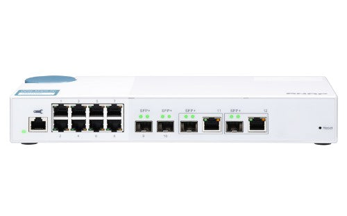 QNAP QSW-M408-2C network switch Managed L2 10G Ethernet (100/1000/10000) White