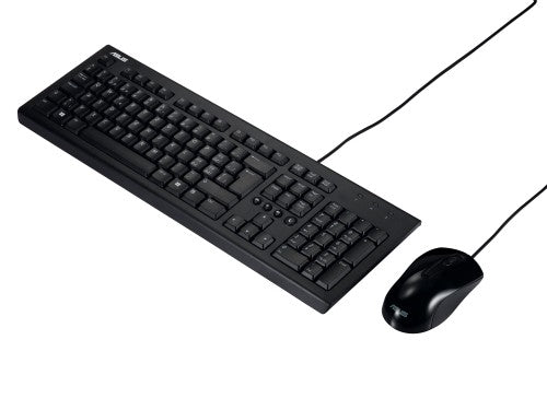 ASUS U2000 + Mouse Set keyboard Mouse included Home USB QWERTY UK English Black