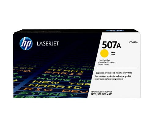 HP CE402A/507A Toner cartridge yellow, 6K pages ISO/IEC 19798 for HP LaserJet EP 500