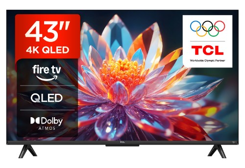 TCL T6C -UK 43 inch QLED 4K HDR 10+ Dolby Vision & Atmos Smart Fire TV