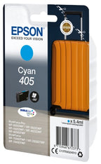 Epson C13T05G24010/405 Ink cartridge cyan, 300 pages 5.4ml for Epson WF-3820/7830