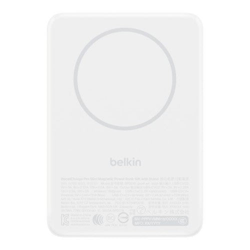 Belkin Slim Magnetic Power Bank 10K with Qi2