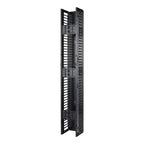 APC Valueline, Vertical Cable Manager for 2 & 4 Post Racks, 84"H X 12"W, Single-Sided with Door