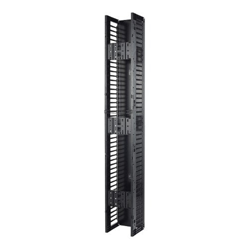 APC Valueline, Vertical Cable Manager for 2 & 4 Post Racks, 84"H X 12"W, Single-Sided with Door