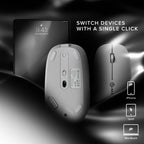 ALOGIC AMBT4KWH mouse Travel Ambidextrous RF Wireless + Bluetooth