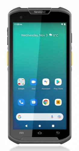 Newland MT93 Megattera Pro handheld mobile computer 14 cm (5.5") 720 x 1440 pixels Touchscreen 277 g Black